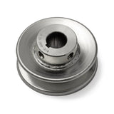 Terre 230034 V-groove drive pulley, angled top view