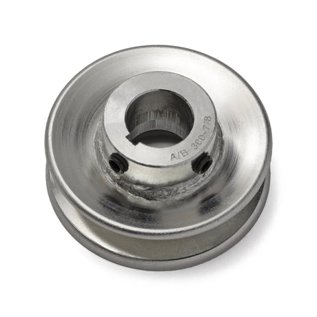 Terre 230078 V-groove drive pulley, angled top view