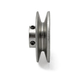 Terre 235034 V-groove drive pulley, side profile showing belt groove