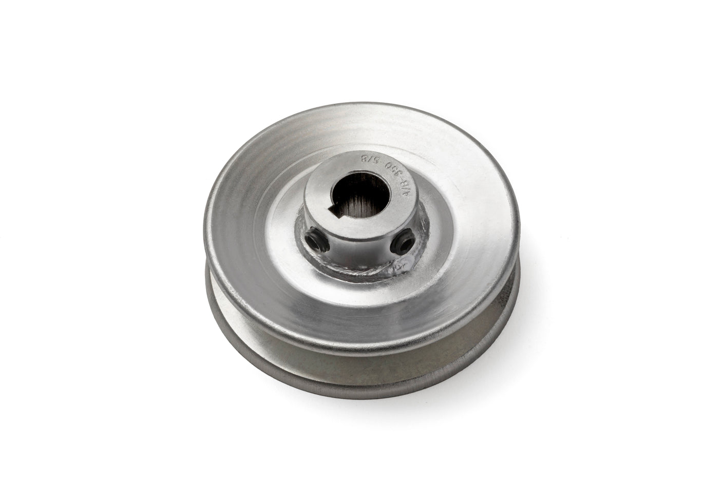 V-Groove Drive Pulley, 3.5'' Outside Diameter, 5/8'' Bore, General-Purpose Pulley for Power Transmission Applications