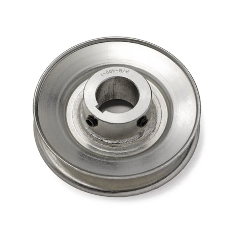 Terre 240010 V-groove drive pulley, angled top view