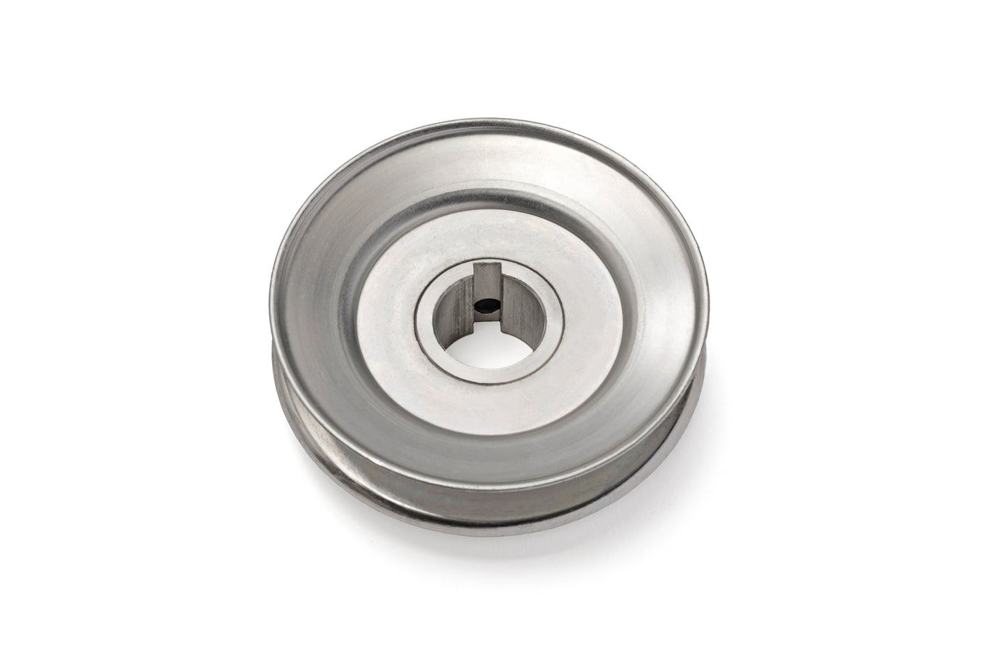 V-Groove Drive Pulley, 4'' Outside Diameter, 1'' Bore, General-Purpose Pulley for Power Transmission Applications
