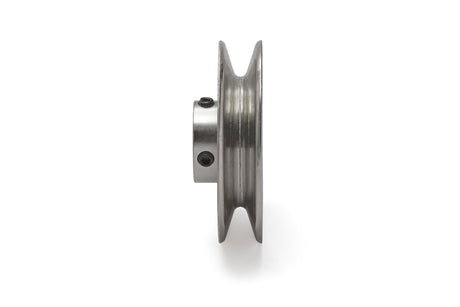 V-Groove Drive Pulley, 4'' Outside Diameter, 1'' Bore, General-Purpose Pulley for Power Transmission Applications
