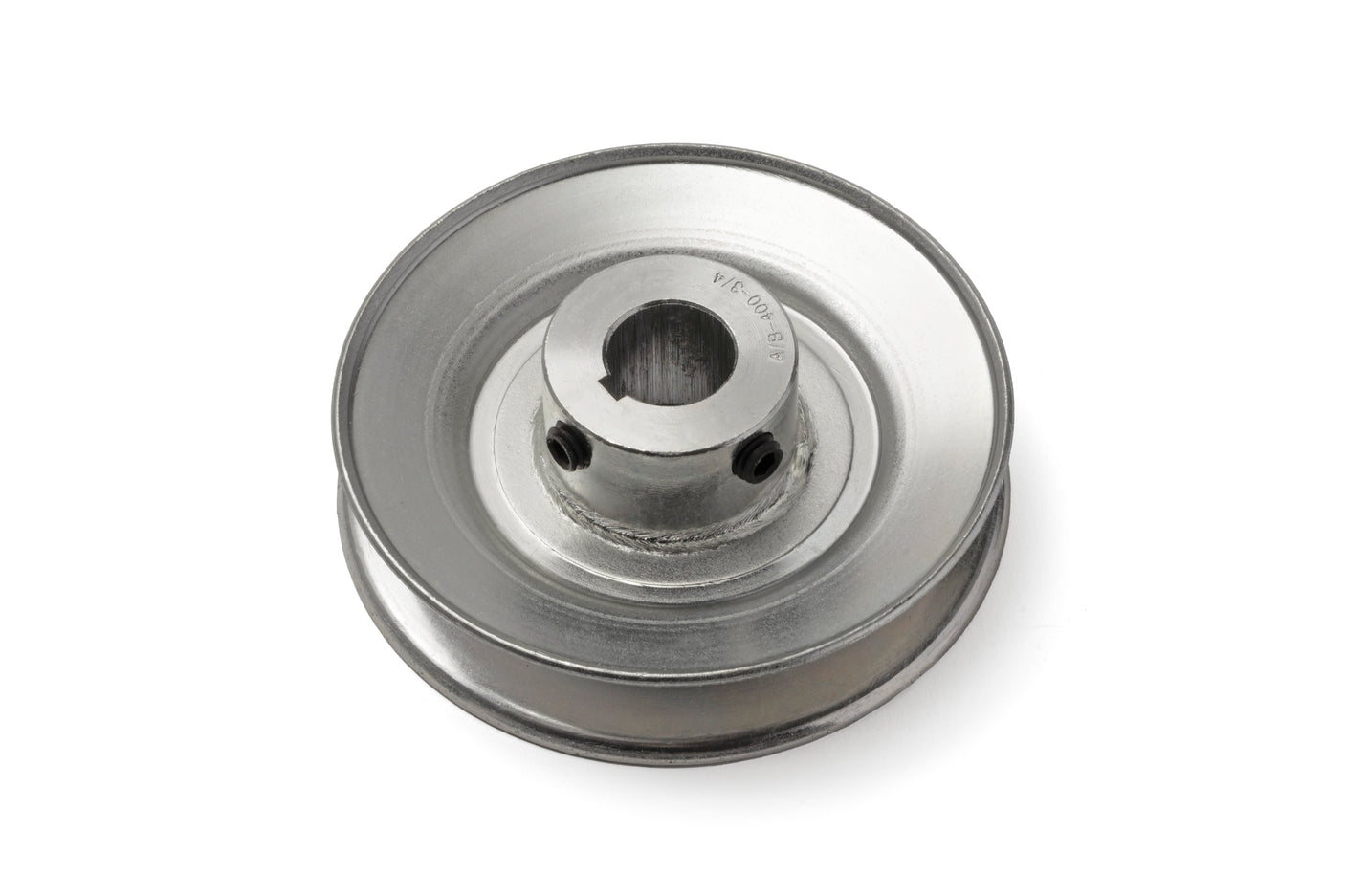 V-Groove Drive Pulley, 4'' Outside Diameter, 3/4'' Bore, General-Purpose Pulley for Power Transmission Applications