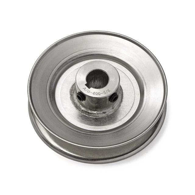 Terre 240058 V-groove drive pulley, angled top view