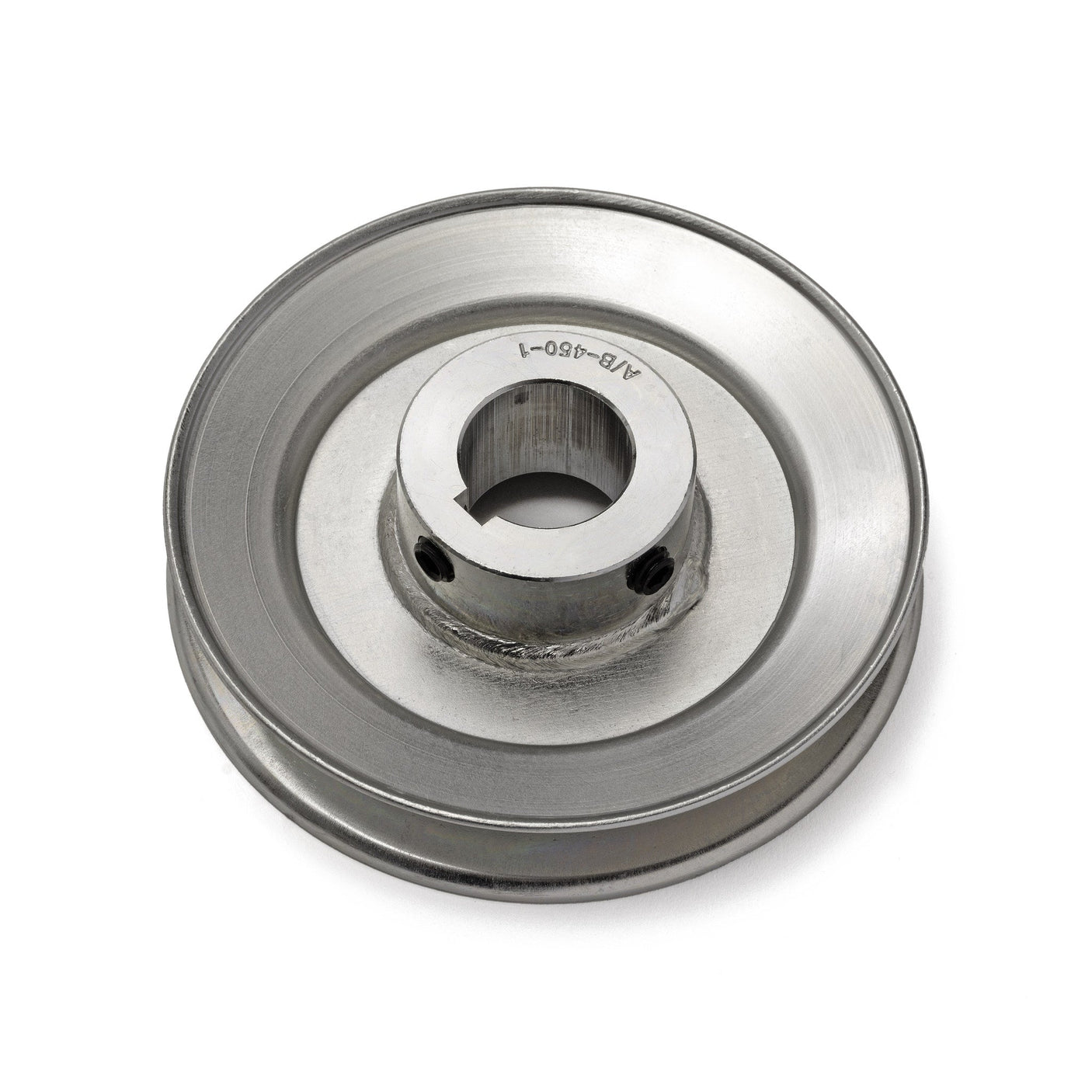 Terre 245010 V-groove drive pulley, angled top view