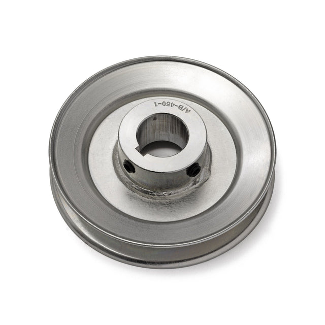 Terre 245010 V-groove drive pulley, angled top view