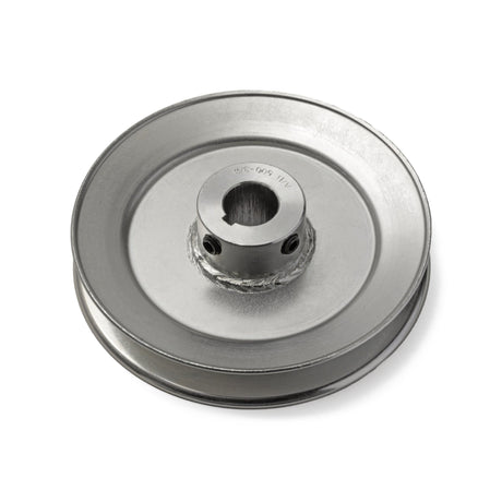 Terre 250034 V-groove drive pulley, angled top view