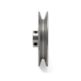 Terre 250034 V-groove drive pulley, side profile showing belt groove