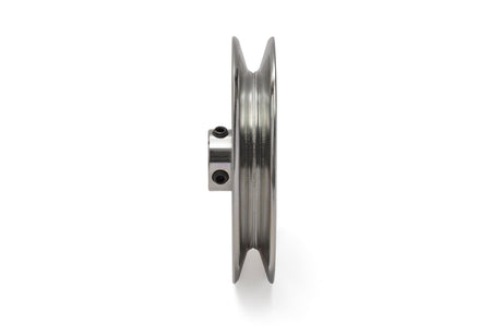 V-Groove Drive Pulley, 5'' Outside Diameter, 5/8'' Bore, General-Purpose Pulley for Power Transmission Applications