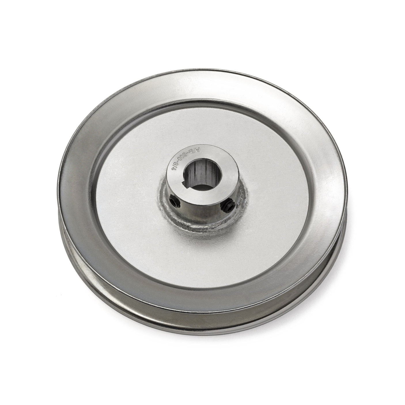 Terre 260034 V-groove drive pulley, angled top view