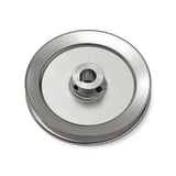 Terre 260034 V-groove drive pulley, angled top view