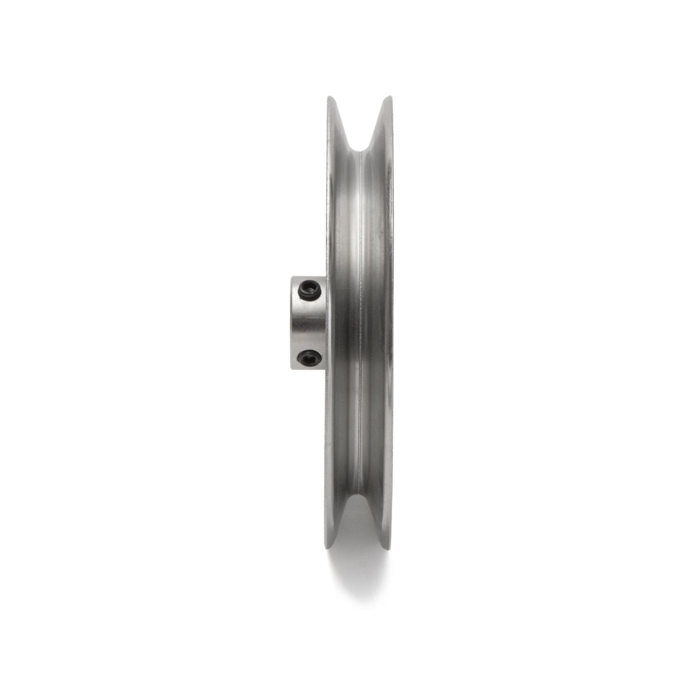 Terre 260058 V-groove drive pulley, side profile showing belt groove