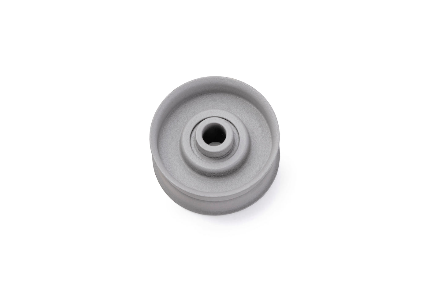Flat Idler Pulley, 2'' Flat Diameter, 3/8'' Bore, Steel, General Purpose Pulley for Power Transmission | OEM: MTD 1729440, Cub Cadet 1729440, Husqvarna 9178R, Mackissic 030-0111