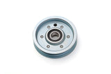 Flat Idler Pulley, 3.25'' Flat Diamete, 5/8'' Bore, Steel, General Purpose Pulley for Power Transmission