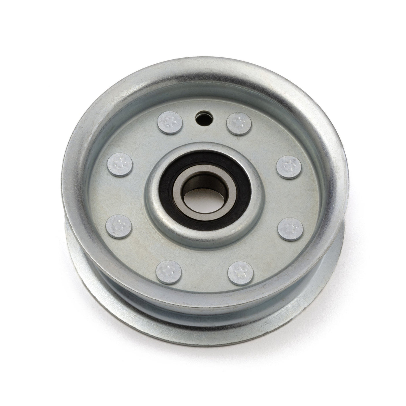 TERRE flat idler pulley, SKU 31350100, front view