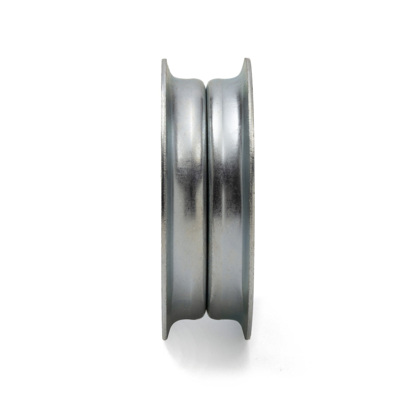 TERRE flat idler pulley, SKU 31350100, side view