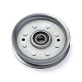 TERRE flat idler pulley, SKU 31400075, front view