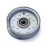 TERRE flat idler pulley, SKU 31400100, front view