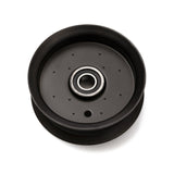 TERRE 4.5-inch flat idler pulley, SKU 31450125, front view