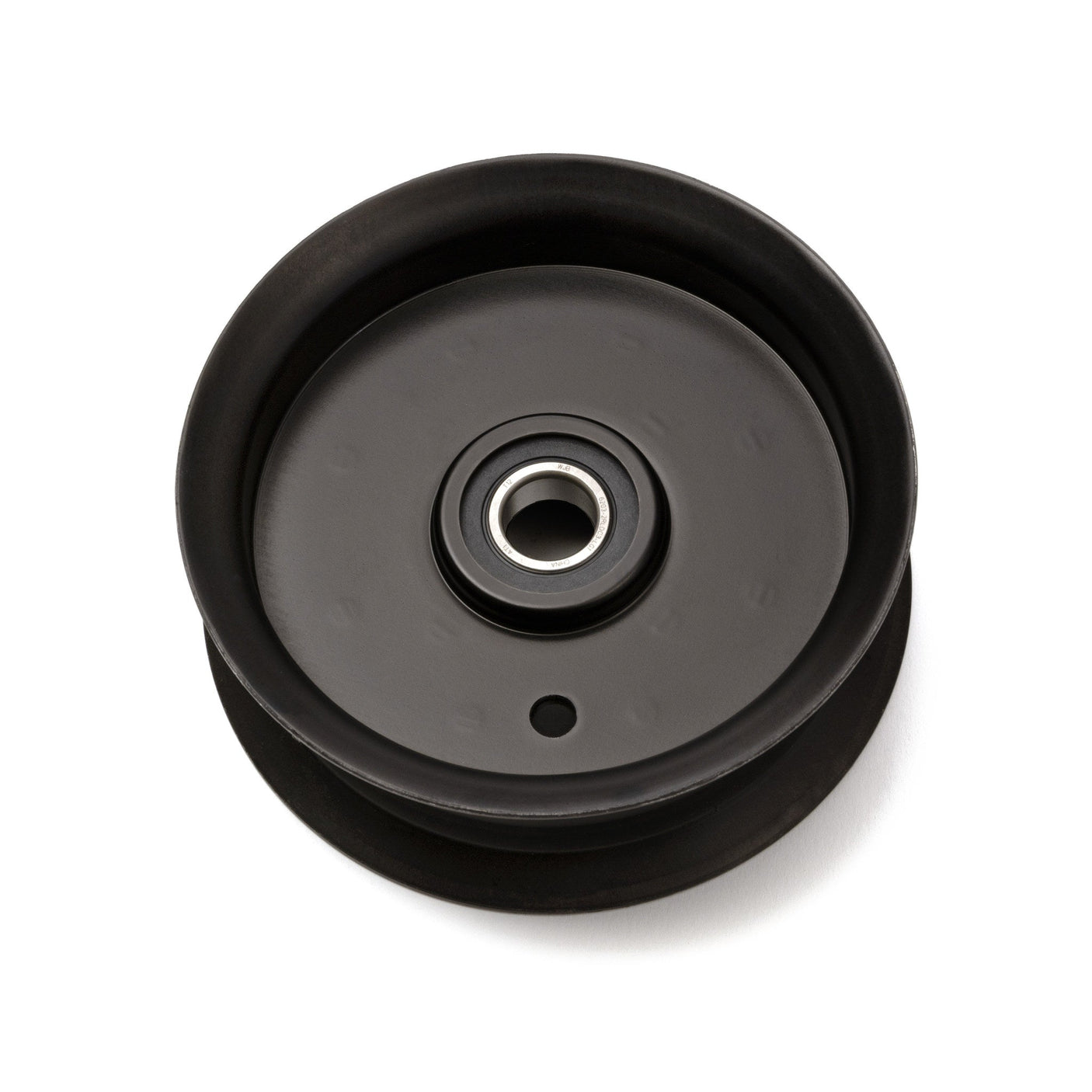 TERRE 4.5-inch flat idler pulley, SKU 31450125, rear view