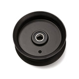 TERRE 4.5-inch flat idler pulley, SKU 31450125, rear view