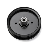 TERRE flat idler pulley, SKU 31500075P, front view