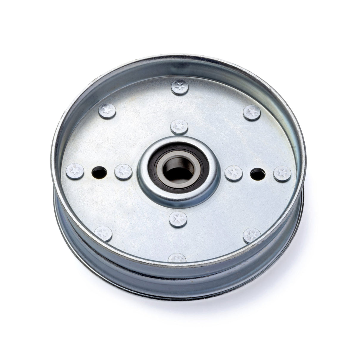TERRE flat idler pulley, SKU 31500125, front view