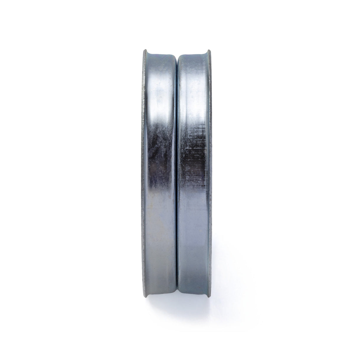TERRE flat idler pulley, SKU 31500125, side view
