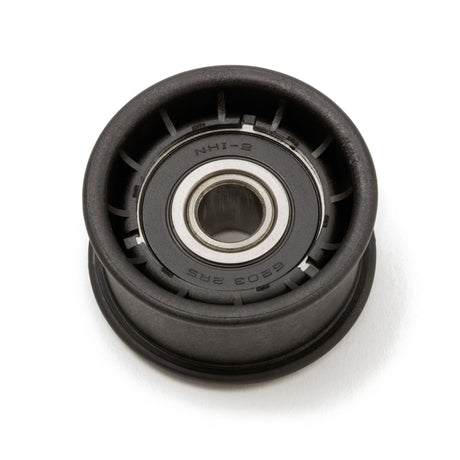 TERRE 2-inch flat idler pulley with 1/2-inch bore, SKU 342202, front view