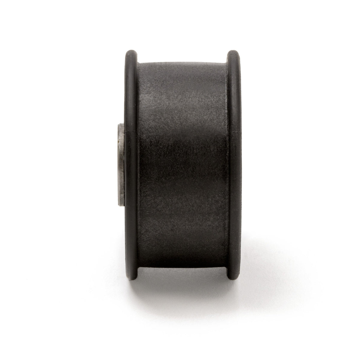 TERRE 2-inch flat idler pulley with 1/2-inch bore, SKU 342202, side view