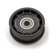 TERRE 2-inch flat idler pulley for Hustler 604491, SKU 342205, front view