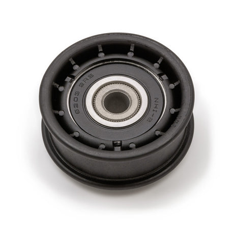 TERRE 2-inch flat idler pulley for Hustler 604491, SKU 342205, front view