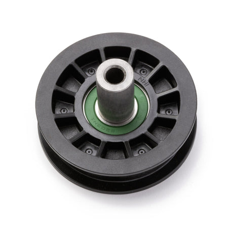 TERRE flat idler pulley, SKU 34300075, top view