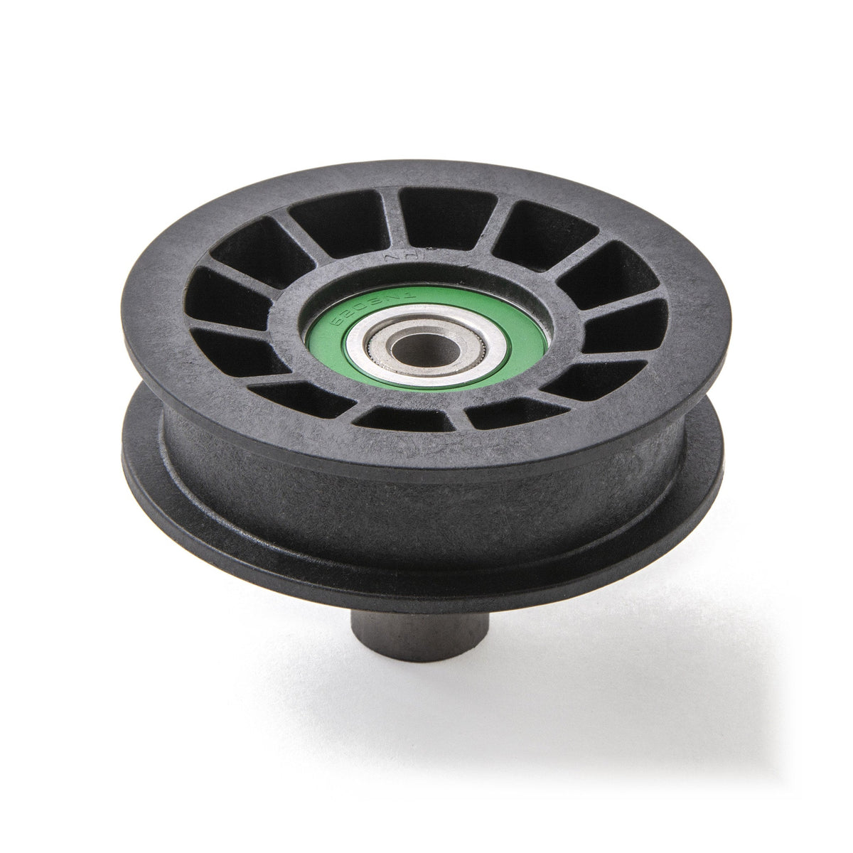 TERRE flat idler pulley, SKU 34300075, back view