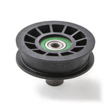 TERRE flat idler pulley, SKU 34300075, back view