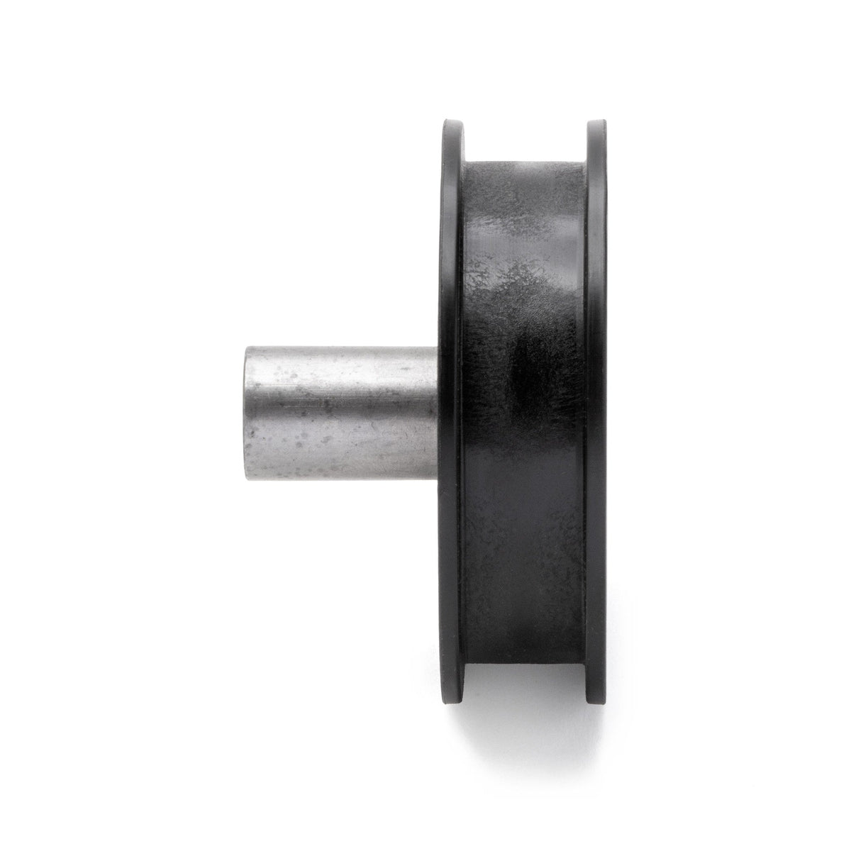 TERRE flat idler pulley, SKU 34300075, left side view