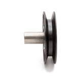 TERRE flat idler pulley, SKU 343253, side view