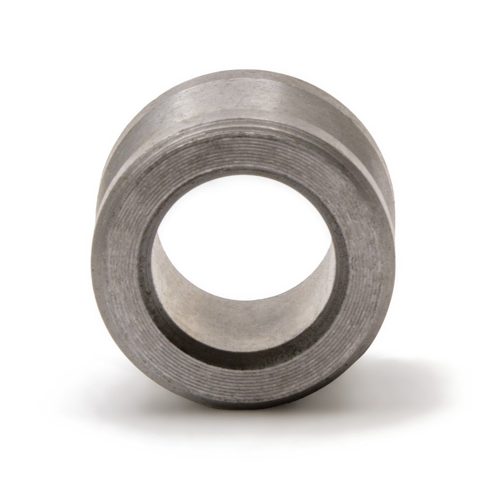 Terre 36375100 steel bore adapter, 3/8-inch bore for 5/8-inch bearing, front view