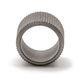 Terre 36500100 powder-metal bore adapter, 1/2-inch bore for 5/8-inch bearing, front view