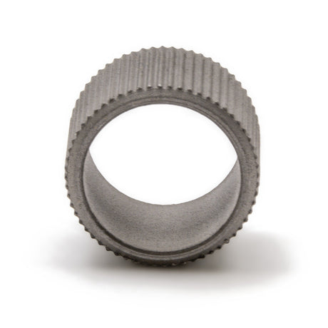 Terre 36500100 powder-metal bore adapter, 1/2-inch bore for 5/8-inch bearing, front view