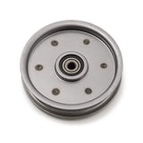 TERRE flat idler pulley, SKU 391405, front view