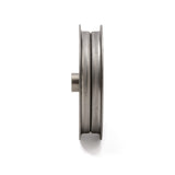 TERRE flat idler pulley, SKU 391405, side view