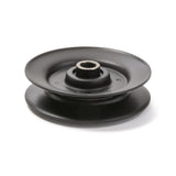TERRE flat idler pulley, SKU 395303, front and side view