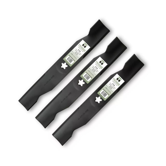 TERRE 48-inch mulching mower blades 3-pack - hero product view