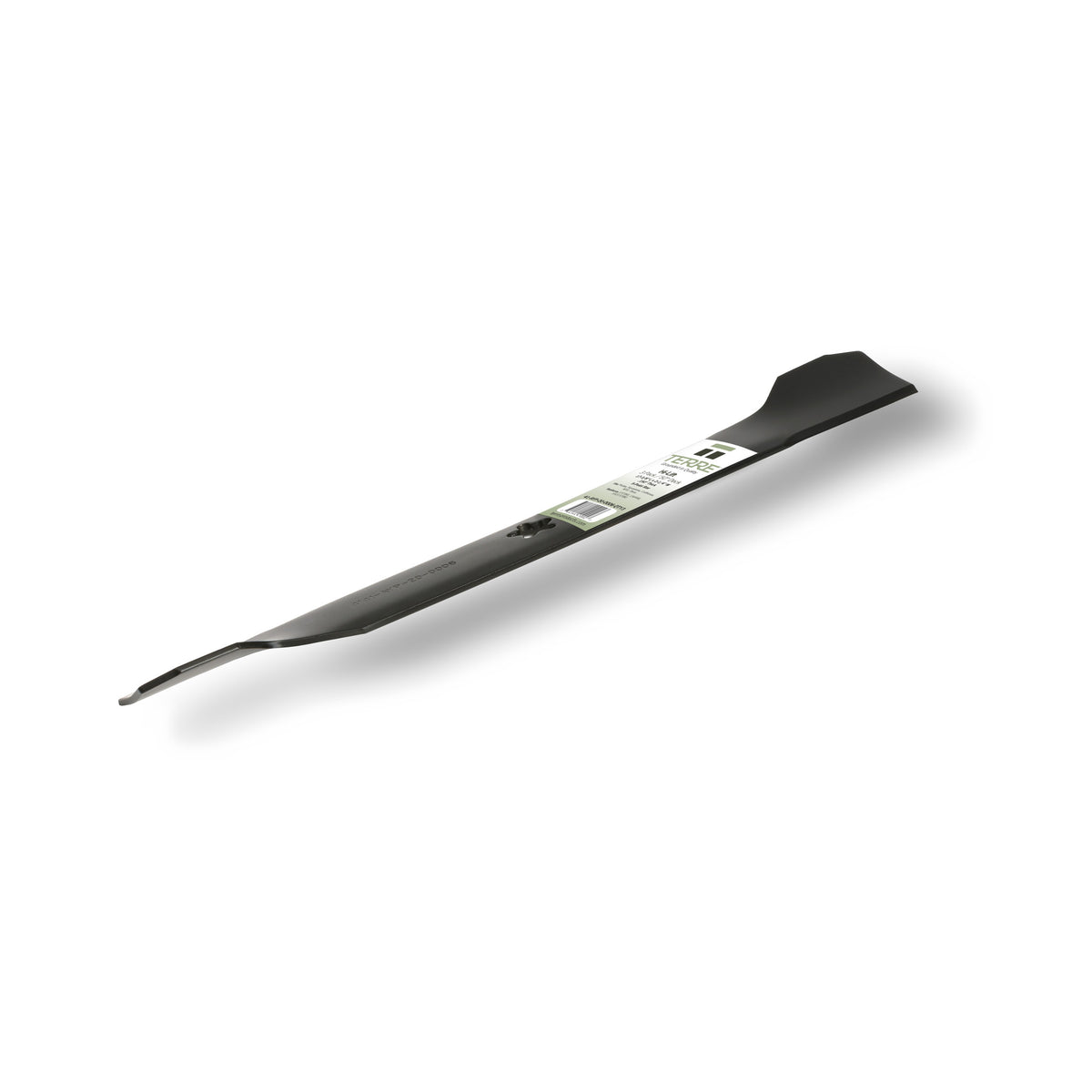 TERRE 50-inch high-lift mower blades 3-pack - side profile