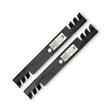 TERRE 42-inch mulching mower blades 2-pack - hero product view