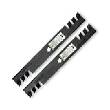 TERRE 42-inch mulching mower blades 2-pack - hero product view