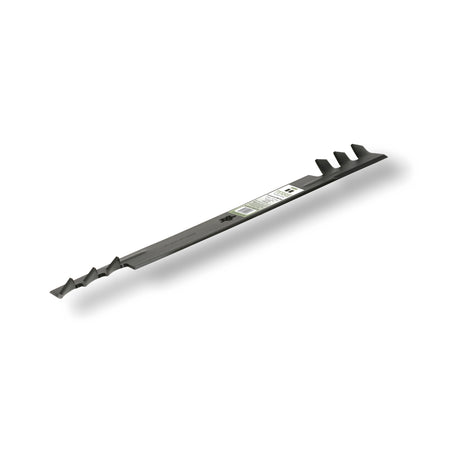 TERRE 42-inch mulching mower blades 2-pack - side profile