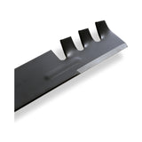 TERRE 42-inch mulching mower blades 2-pack - blade tip and lift detail
